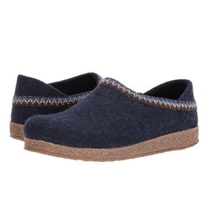 Haflinger Women GZH Zigzag wool clog